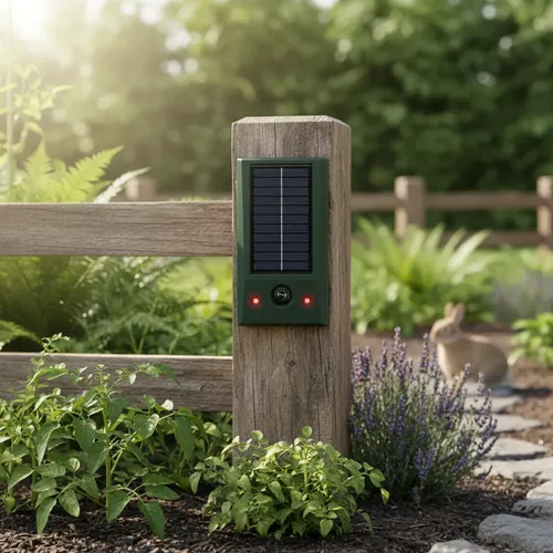 Repelente Solar De Animais Villa Smart Farm Ultrasônico Led 127/220v - Imagem 9