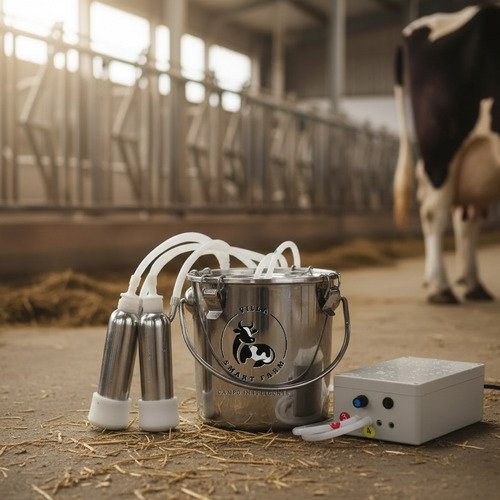 Ordenha Elétrica 5 Litros - Balde Inox - VACAS - Imagem 10