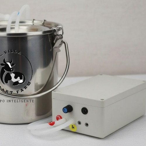 Ordenha Elétrica 5 Litros - Balde Inox - VACAS - Imagem 3